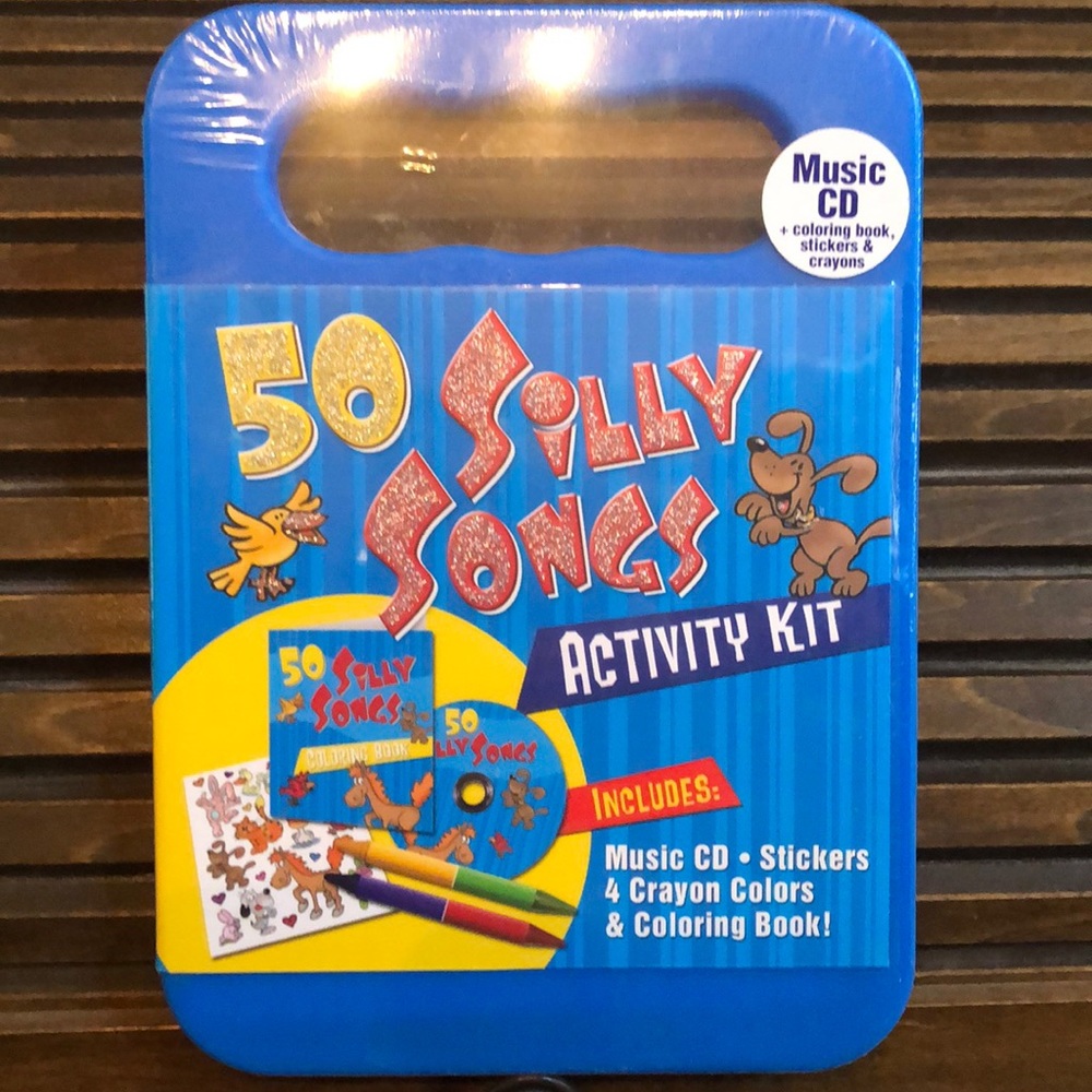 Brand New 50 Silly Songs CD and Activity Kit